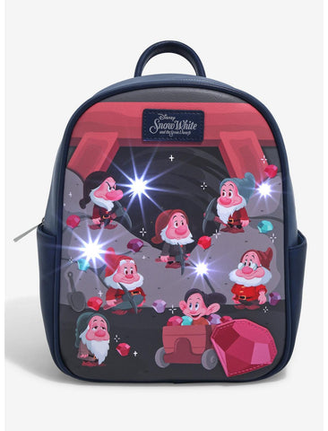 Disney Snow White and the Seven Dwarfs Mining Light-Up Mini Backpack - BoxLunch Exclusive - NOT LOUNGEFLY