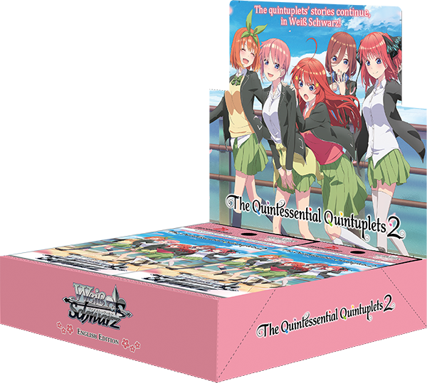 Weiß Schwarz Booster Box:  The Quintessential Quintuplets 2 1st Edition