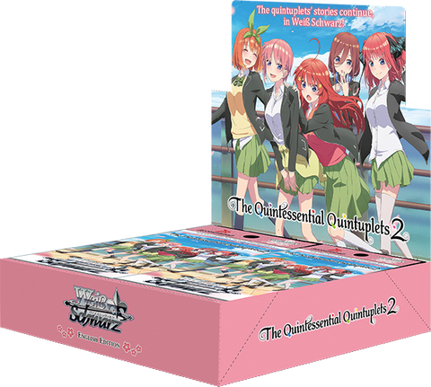 Weiß Schwarz Booster Box:  The Quintessential Quintuplets 2 1st Edition