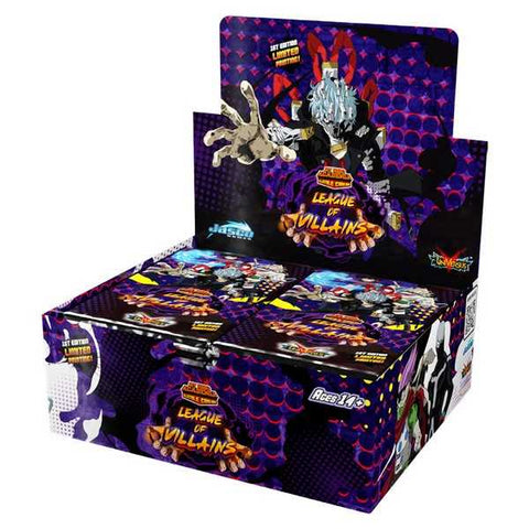 My Hero Academia CCG Series 4: League Of Villains Booster Display 1st edition