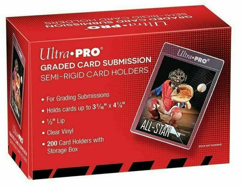 Ultra Pro Graded Card Submission Semi Rigid Card Holders